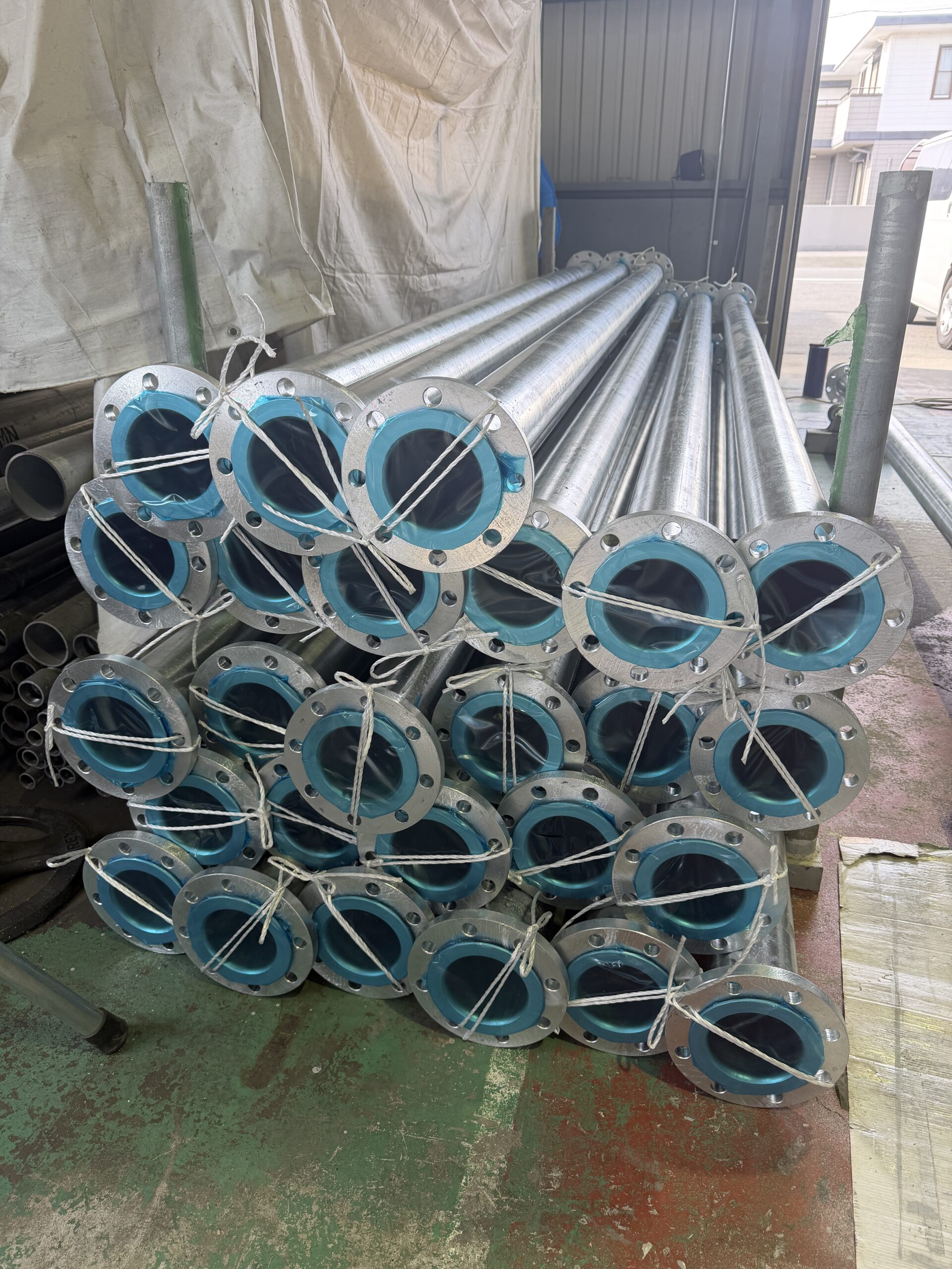 SGP-白管フレア加工