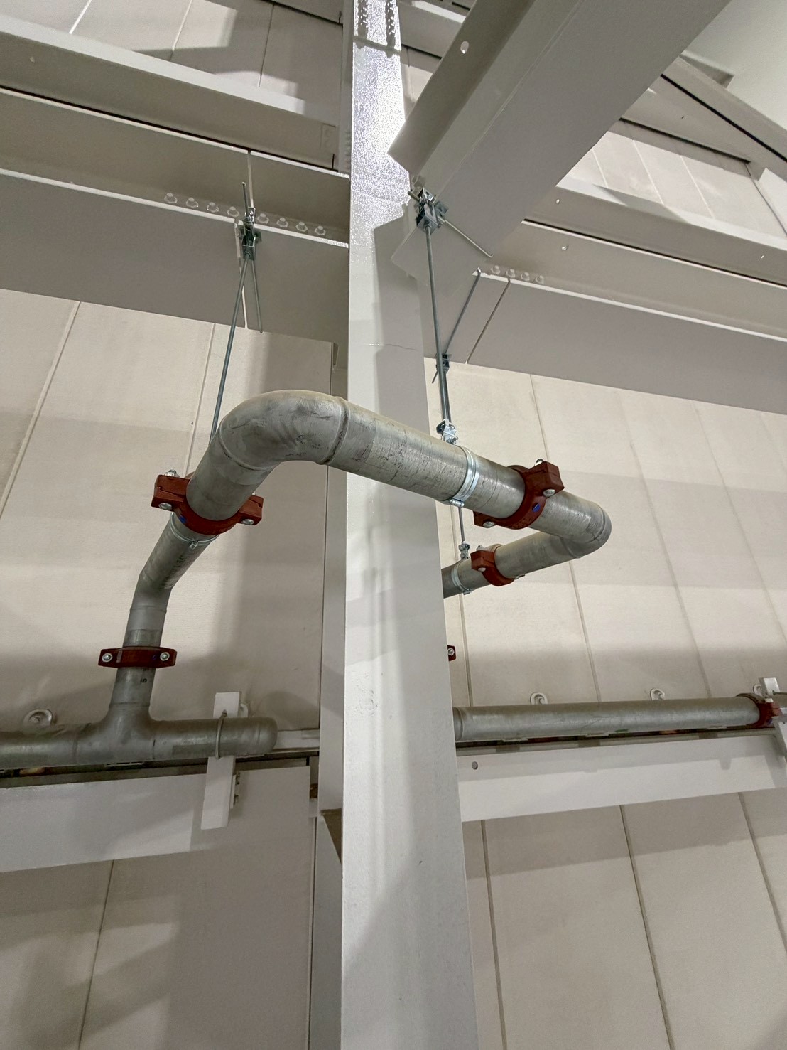 現場施工_屋内外消火配管_生産工場