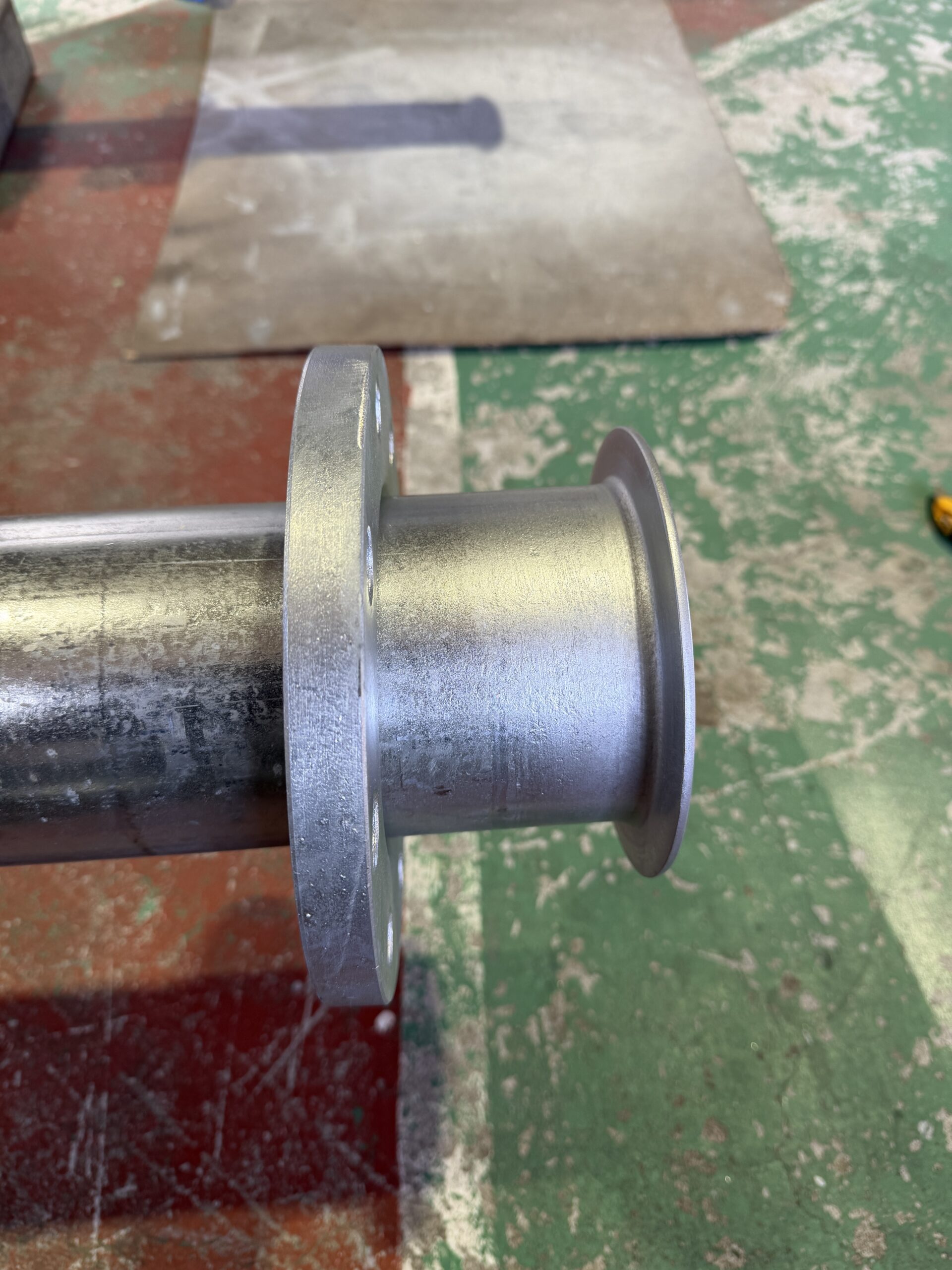 SGP-白管フレア加工_防錆処理